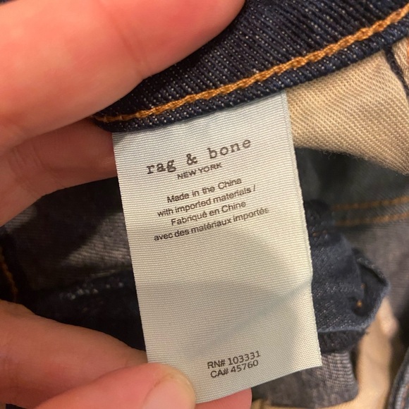 Rag And Bone Dre Low Rise Slim Fit Boyfriend Jeans - Picture 11 of 11